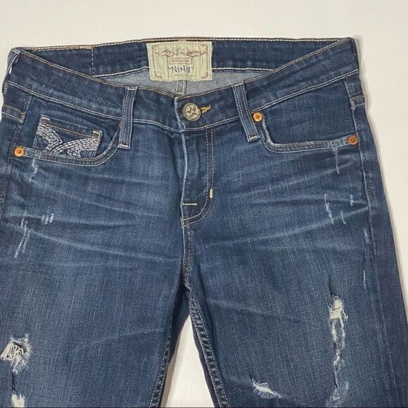Big Star | Nina Straight Leg Distressed Jeans - Picture 2 of 10
